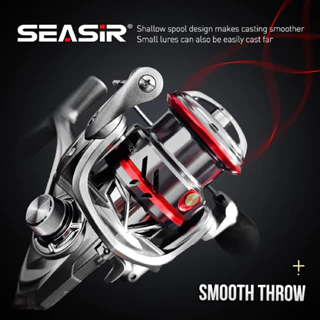 SEASIR ELIXIR Double Handle Grip Rocker Ultra Smooth Spinning Fishing Reel  LT2000 LT3000 3000 Series 9+1BB Gear 5.2:1 Saltwater Fishing Reel Air drive  Spool