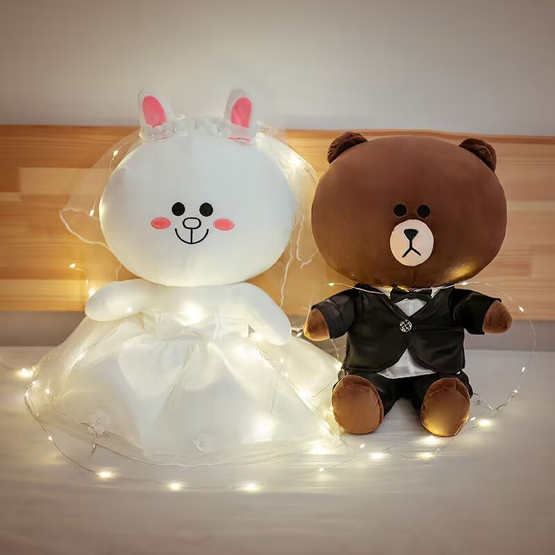 キャラクターグッズ LINE FRIENDS wedding