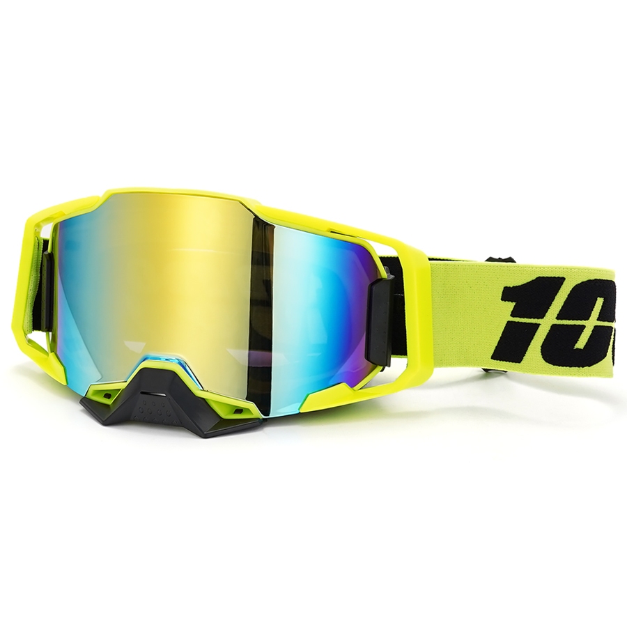 100 goggles 100 motorcycle goggles outdoor riding windproof motorcycle helmet goggles Armega Shopee Malaysia