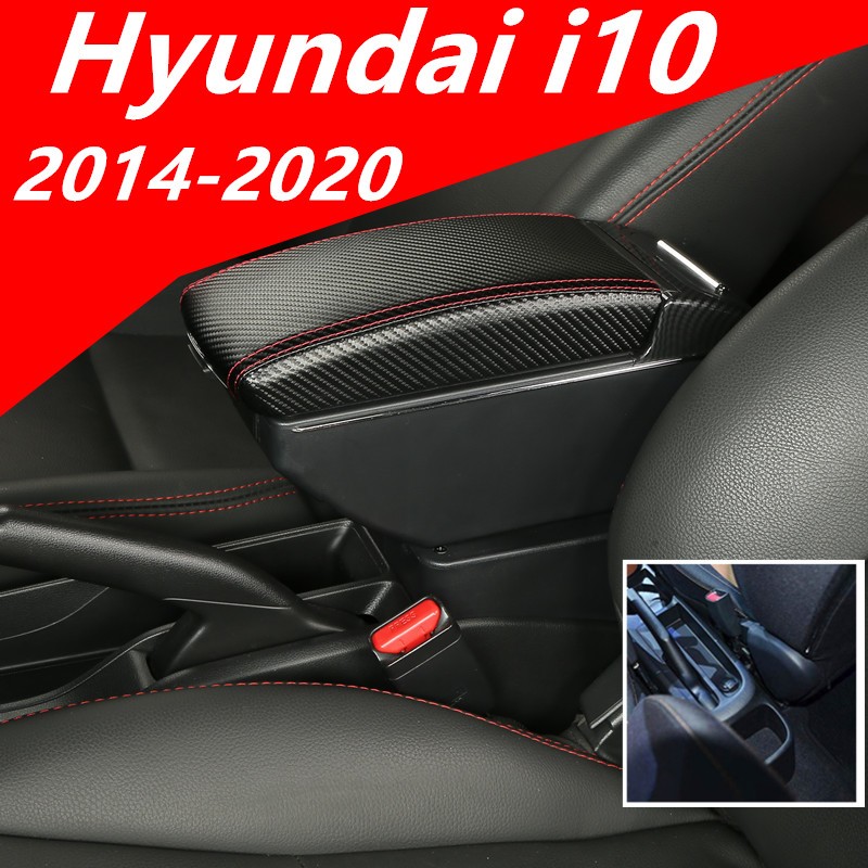 Hyundai i10 Car Armrest box Adjustable Centre Console Car Arm Rest box