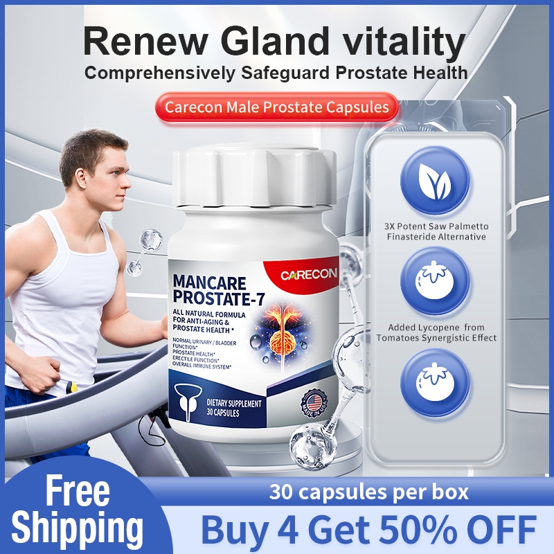 [ubat kuat untuk lelaki] Carecon Saw Palmetto Prostate Supplement for