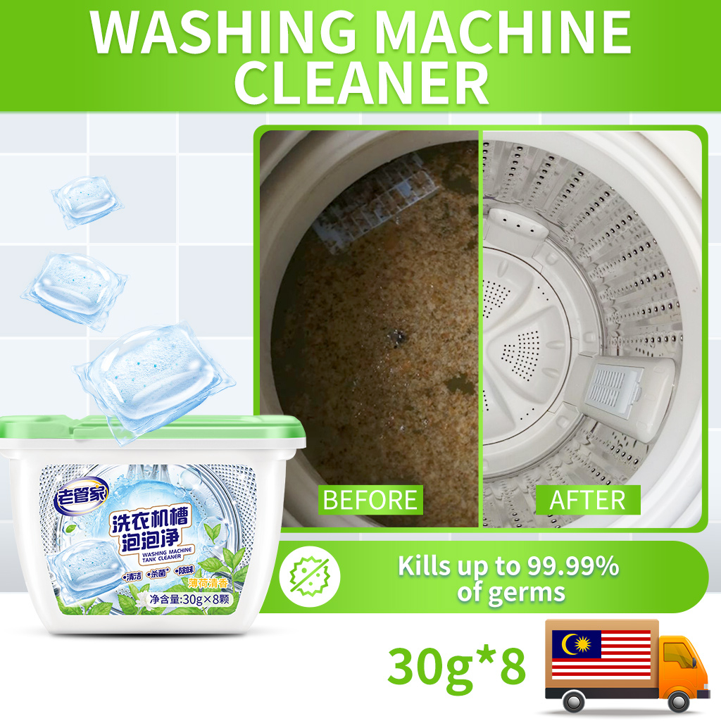 LAOGUANJIA Laundry Machine Drum Cleaning Pods Effervescent