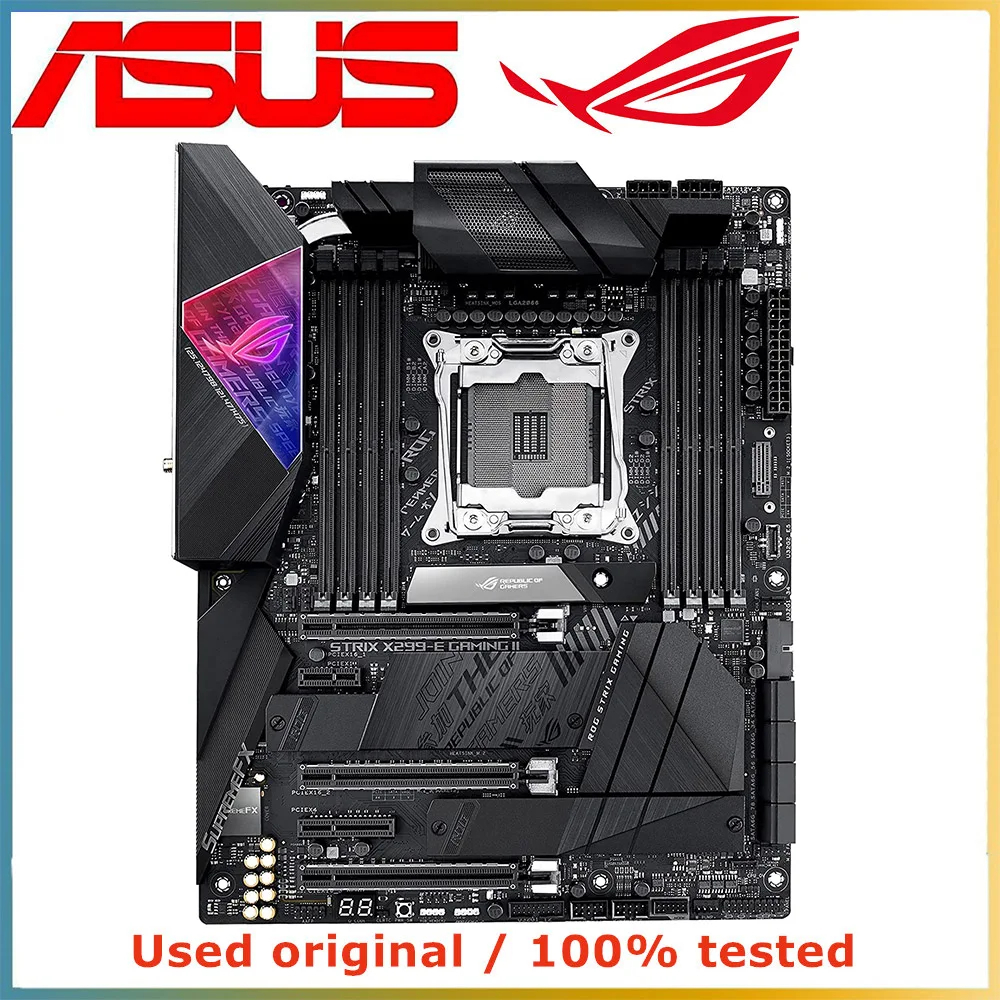 For Intel X299 For ASUS ROG STRIX X299-E GAMING II Computer Motherboard ...