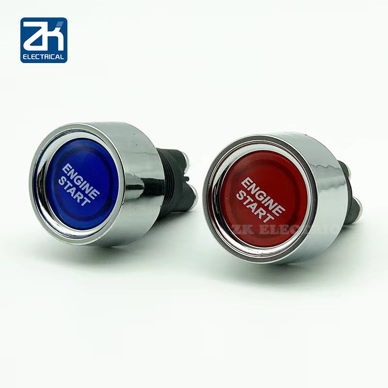 Car modification, one click start, self resetting 24V 50A ignition