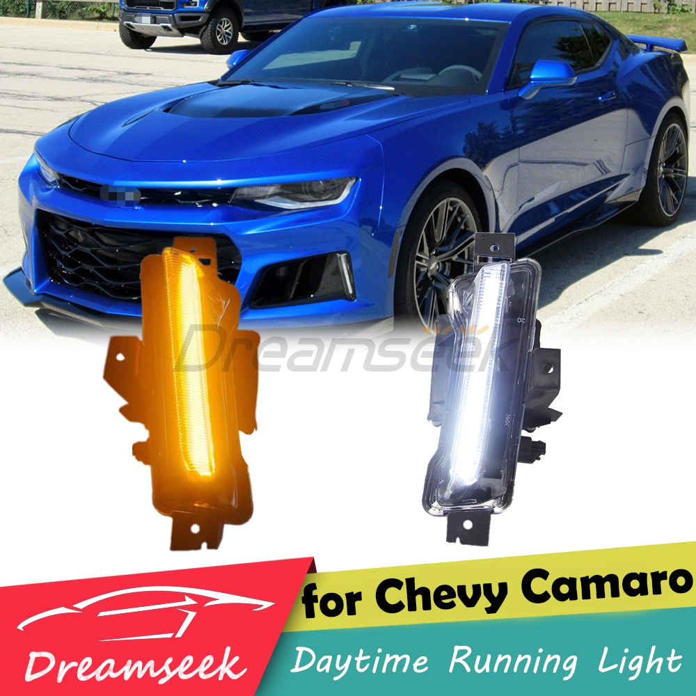 Led Drl Daytime Running Light For Chevy Camaro Lt Rs 2016 2018 Chevy