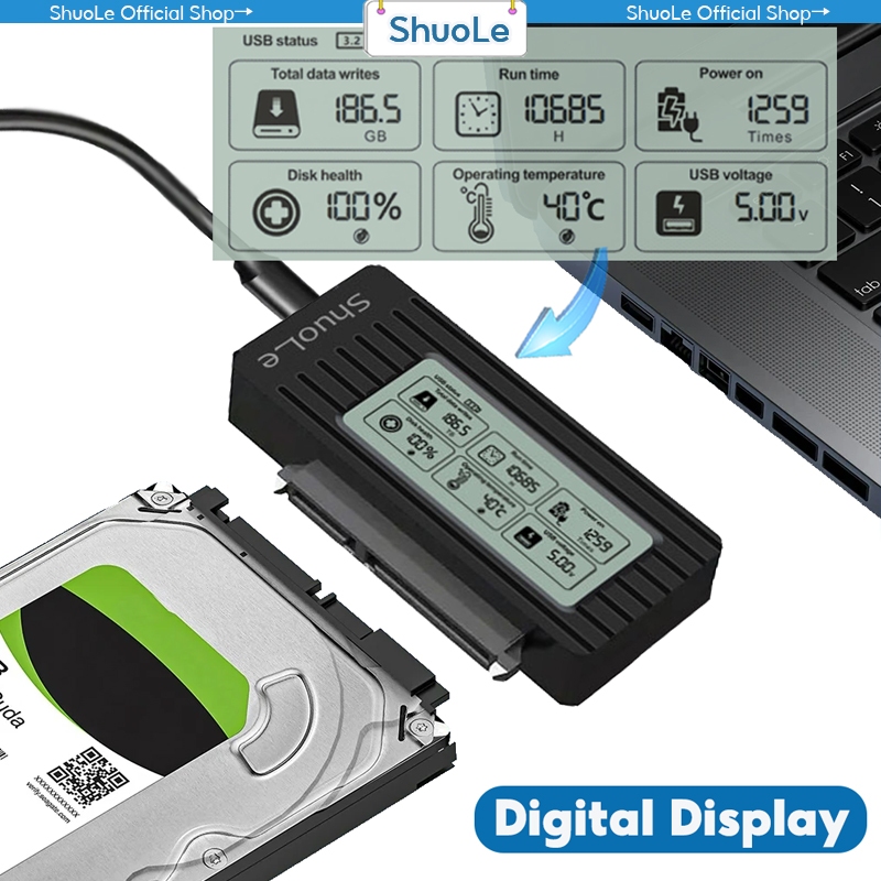 ShuoLe SATA TO Adapter HDD SSD Hard Disk Drive