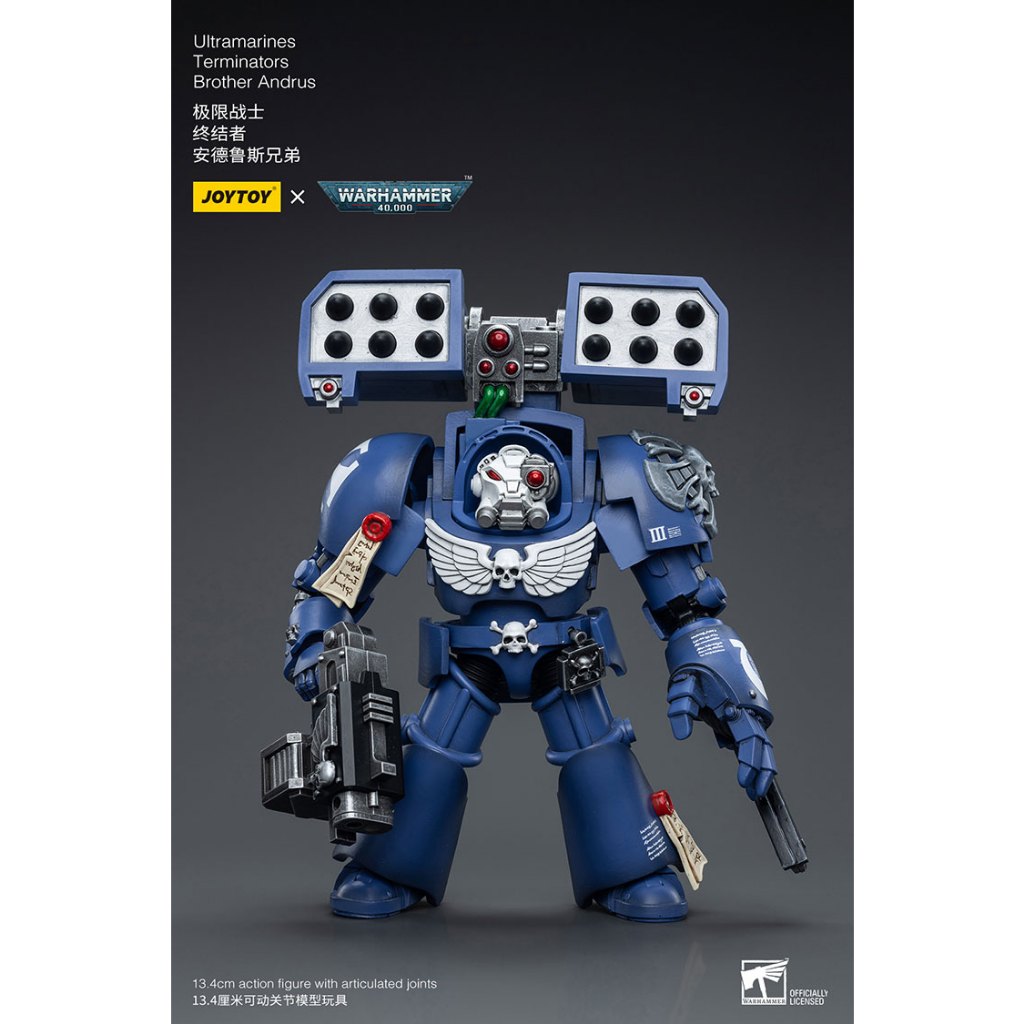 【Su Baby】JOYTOY Warhammer 40K Ultramarines Terminators Brother Andrus 1 ...