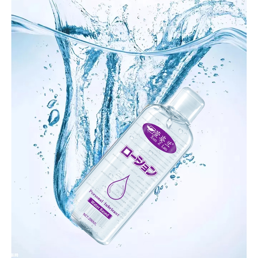 Xun Z Lan water-based lubricant 200ml human body lubricant water-soluble  lubricant couple adult sexual products | Shopee Malaysia