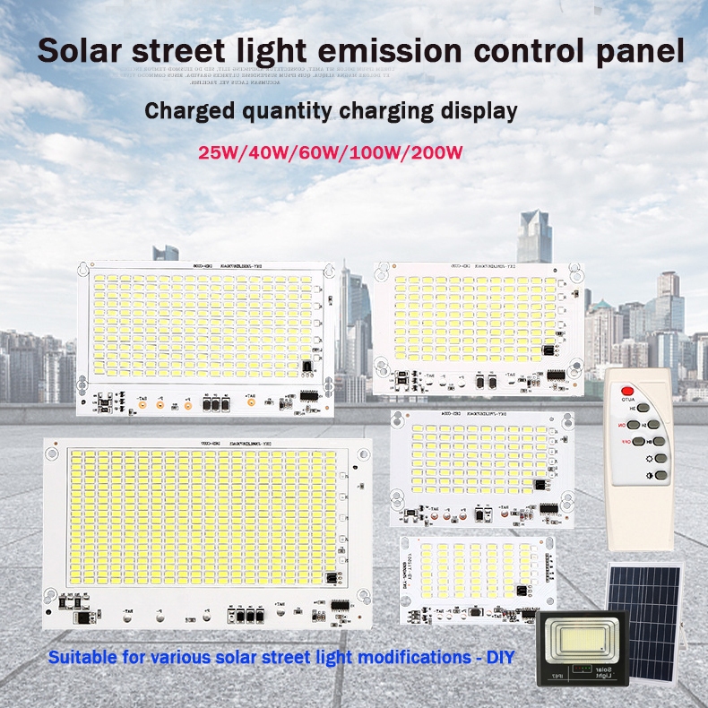 🔥LED solar street lamp accessories lamp panel light source board ...