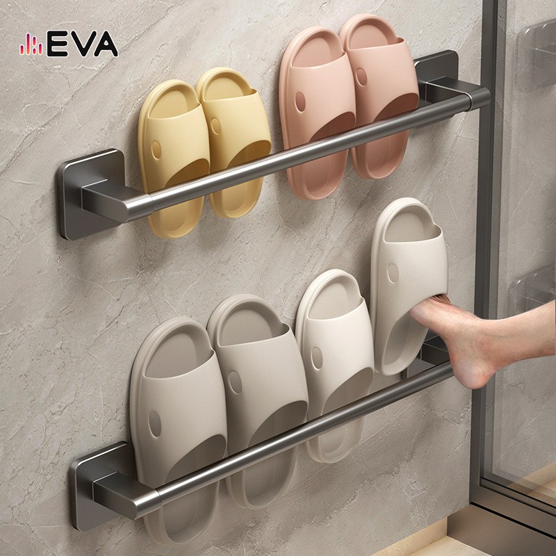 【EVA】【local delivery】Bathroom slipper hanger storage rack organizer ...