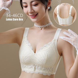  Women's Comfortable Sexy and Traceless Large Size Gathered  Chest Anti Sagging and Wrapped Breast Bra Strap (Beige, 34) : Sports &  Outdoors