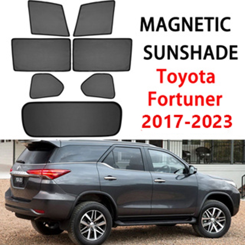 Magnetic Car Sun Shade Shading For Toyota Fortuner 2017-2023 Car Window ...