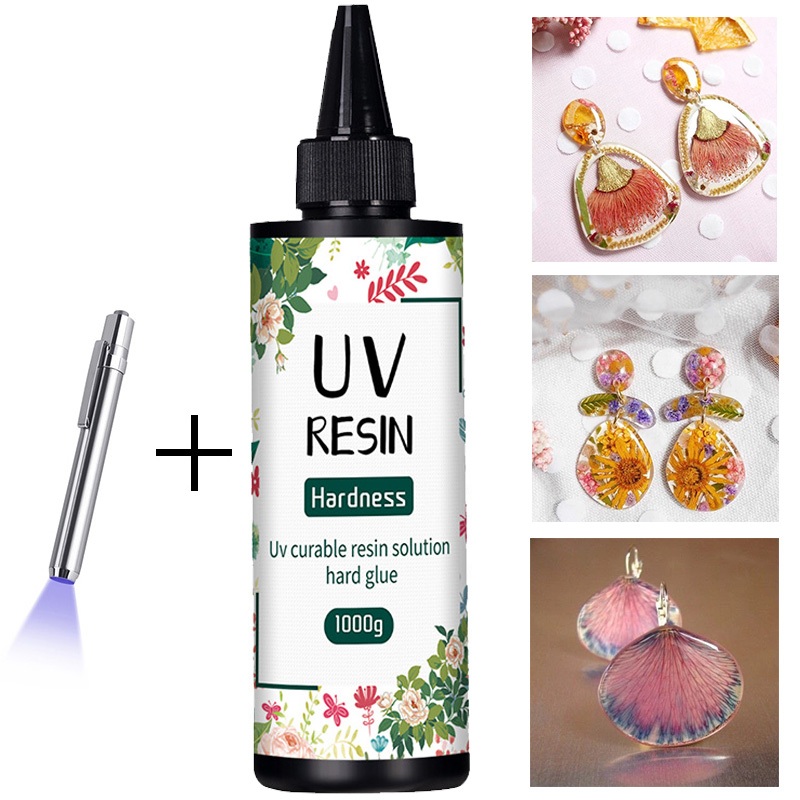 UV Resins Glue Lamp Adhesive Fast Drying Transparent High Hardness ...
