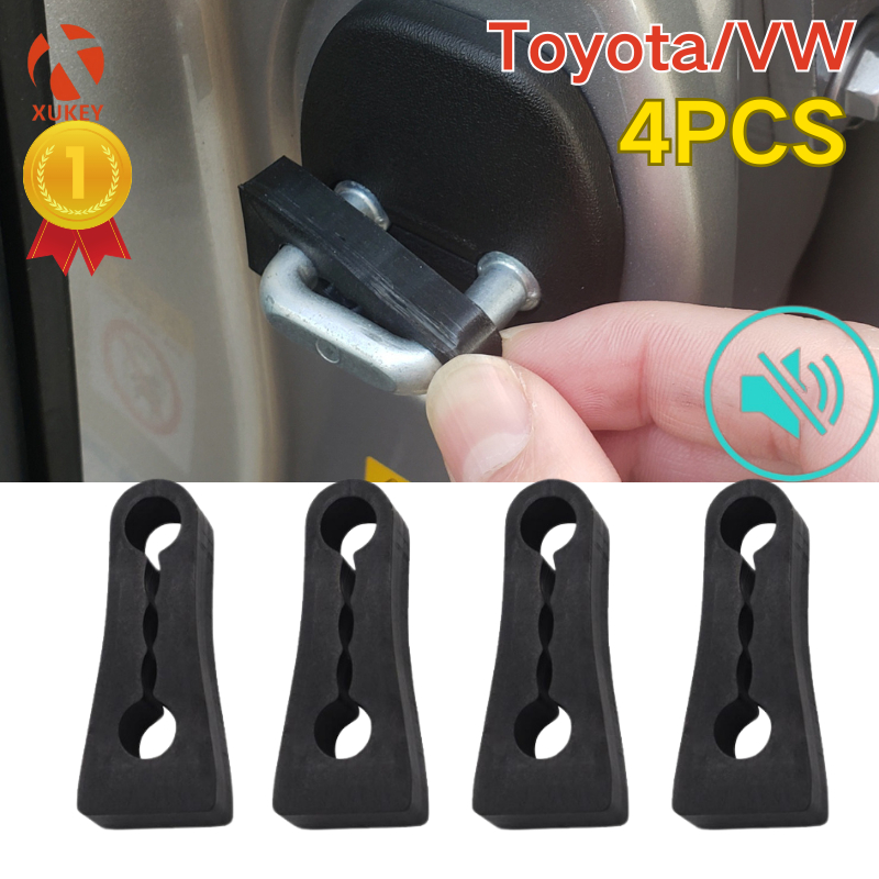 4PCS Car Door Shock Absorber Damper Deadener Soundproof Buffer shock