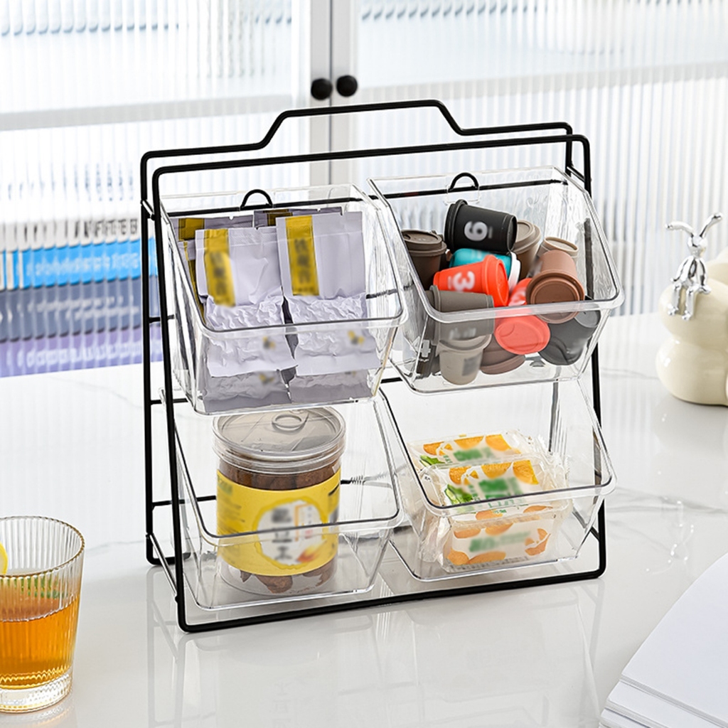 [LzdyyhacMY] Rack Sundries Organizer Box for Home Onion Ginger Garlic ...