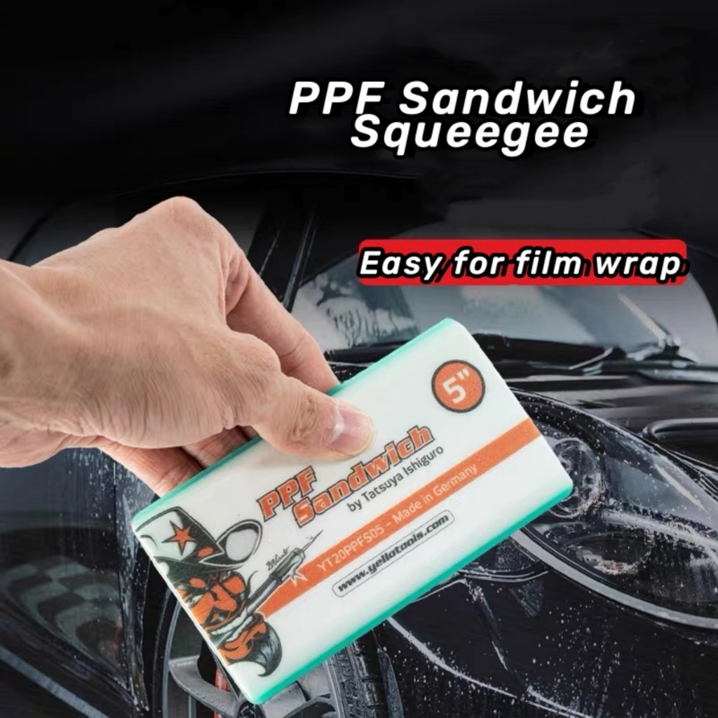 Imported PPF Sandwich Squeegee Vinyl Application Tools Car Paint ...
