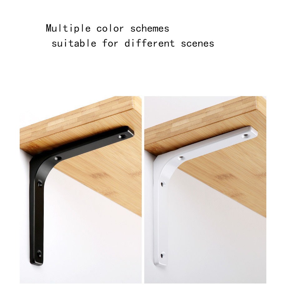 Stainless Steel Shelf Thickened Wall l-Shaped Fixed Bracket Support ...