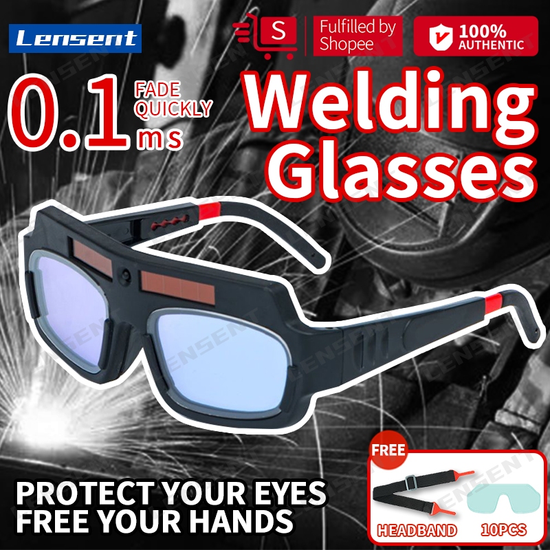 Lensent MY Solar welding glass auto darkening sale Eye protection Dark ...