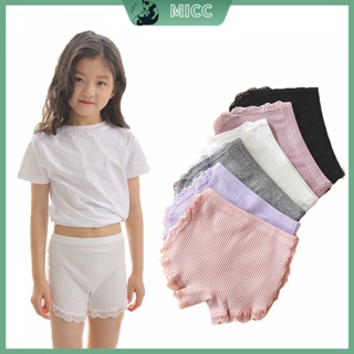 3-9Y Girl Kids Safety Pants Children Legging Tight Pants School