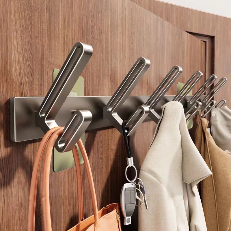 GCGJ Clothes Hook Wall-mounted Bathroom Door Back Hanger Bathroom ...