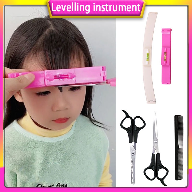 Hot Liu Hai Level Ruler Hair Tail Ruler Liu Hai Trimmer Level Ruler ...