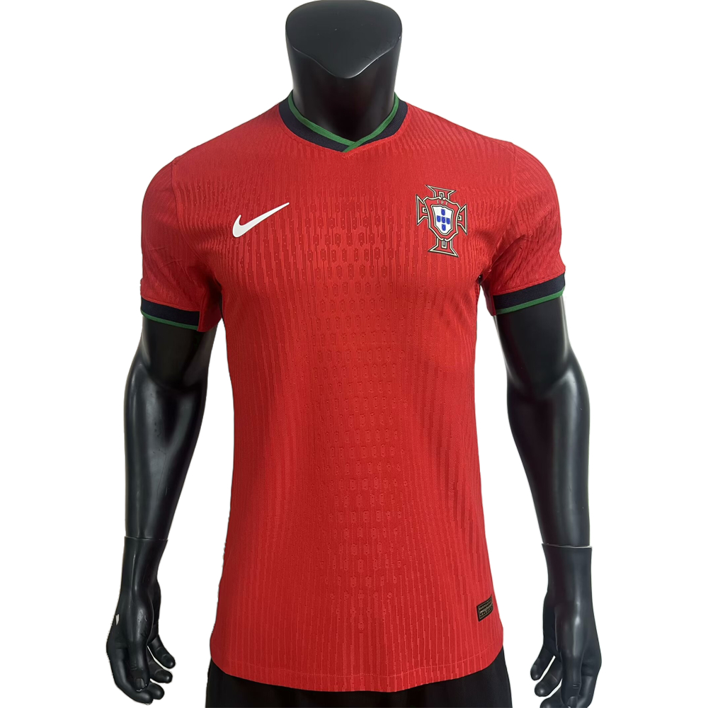 2024-25 Portugal Home Player Version Sports Jersey Cristiano Ronaldo ...