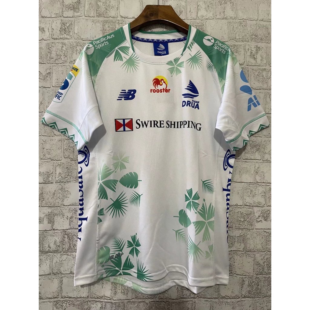 High Quality 2024 Fiji Away Rugby Jerseys Men Short Sleeve Rugby Football Shirt Shopee Malaysia 3131