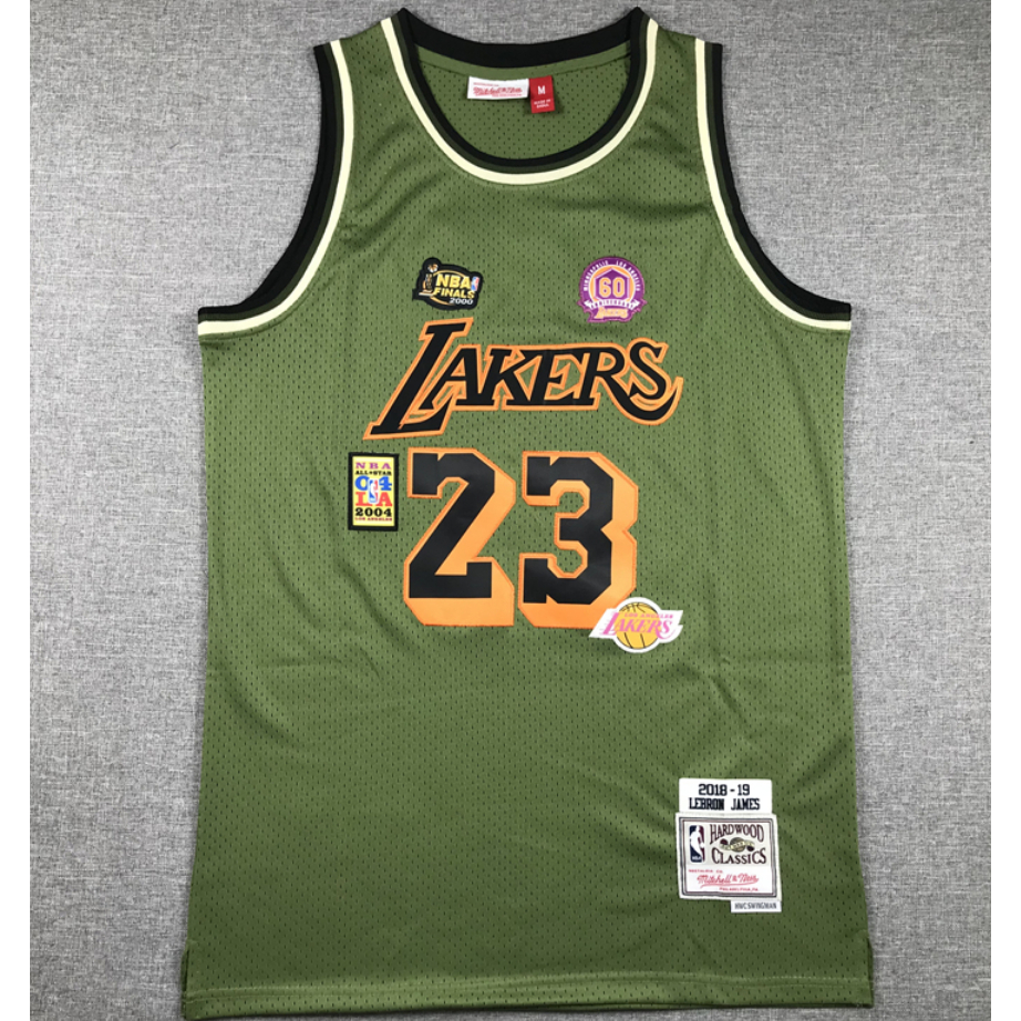 Lakers green jersey hotsell