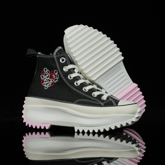 Convers Run Star HIKE Platform Shoes Valentine's Day Limited Series Run ...