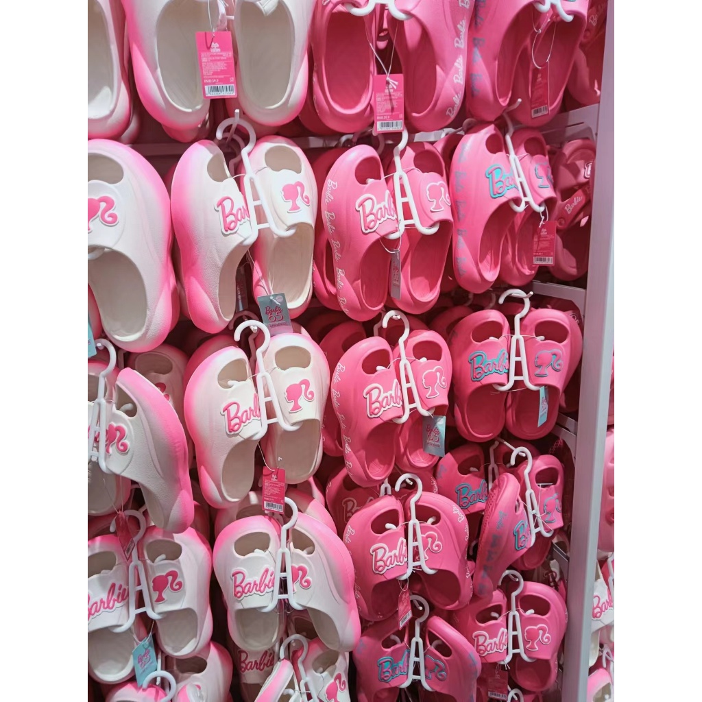 Miniso Barbie indoor slippers women slippers Shopee Malaysia - Main Image