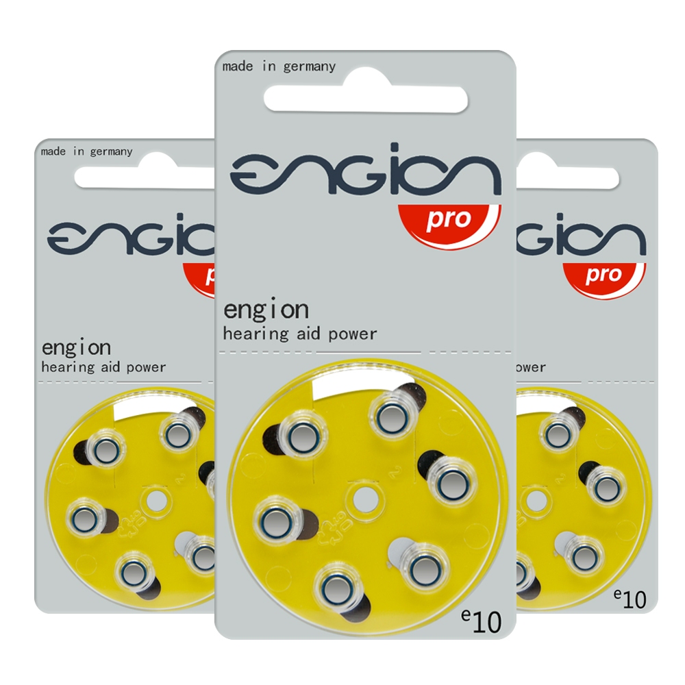 6pcs/pack A10 button cell Hearing Aid Batteries for Invisible Hearing ...