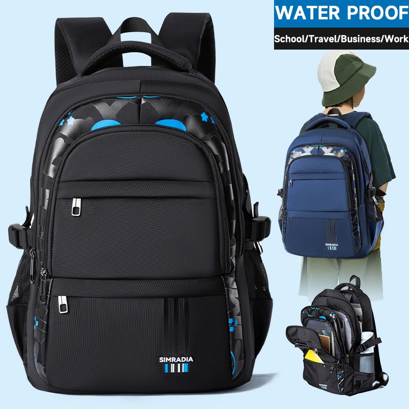 best travel business backpacks 2015 YOREPEK Large Laptop Backpack for Men, Heavy Duty Backpack Square Backpacks with Double Color:Charcoal X Caramel FP_stock:Supplier Stock included
