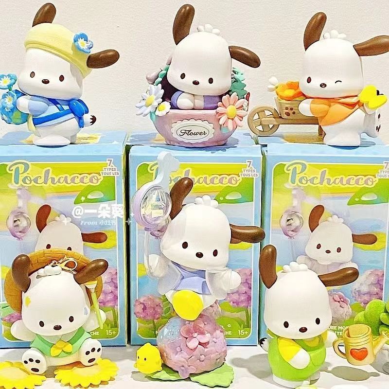 Sanrio Blind Box Pochacco blind box Pochacco's garden series doll ...