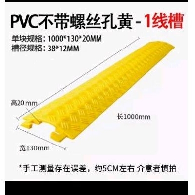 PVC Cable Protector Ramp - 1 Channel | Shopee Malaysia