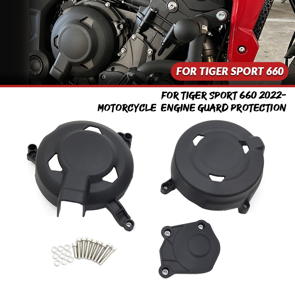 NEW For TRIDENT 660 Motorcycle Part Engine Stator Side Cover Guard ...