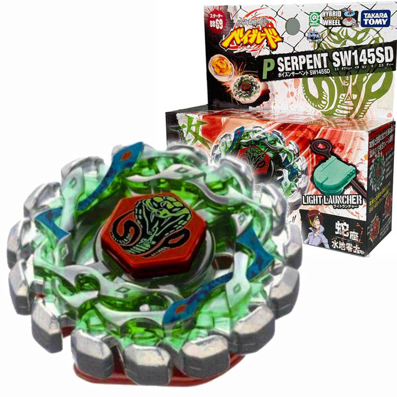 Takara Tomy Poison Serpent SW145SD Metal Beyblade BB69 Fusion Fury ...