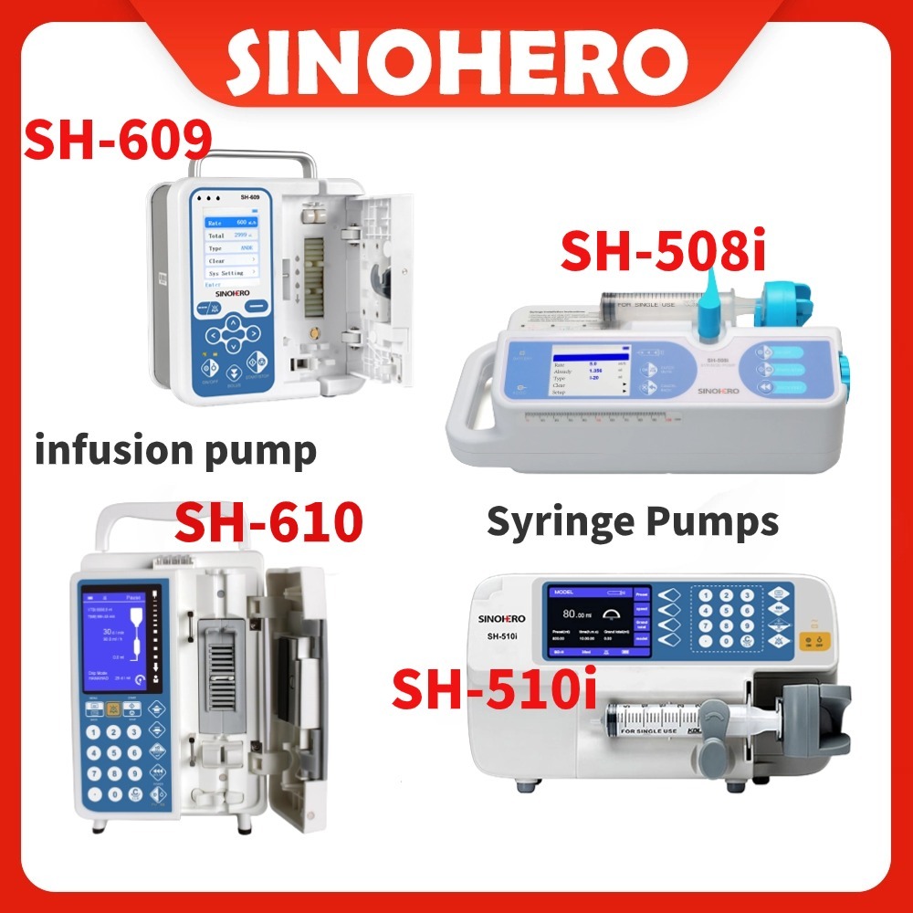 Syringe pumps/infusion pumps SH508i/SH609/SH610 /SH510i Uses Human