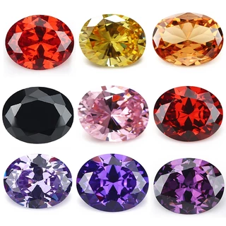 JIANGYUANGEMS 5A Round Machine Cut Violet Cubic Zirconia Loose Stones 3.0mm 500pcs - CZ Gems For Jewelry