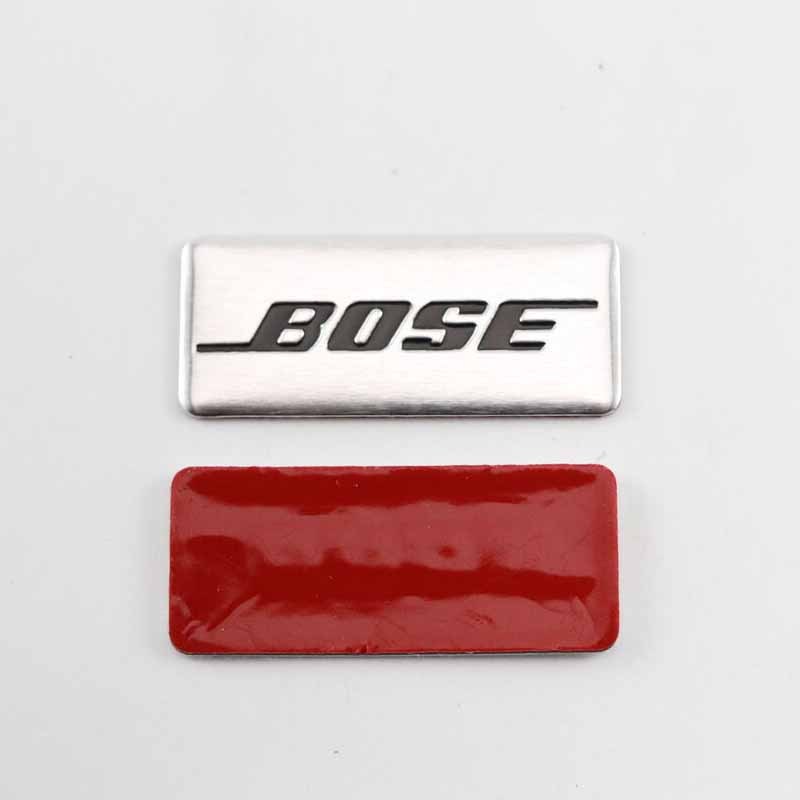 1Pcs For BOSE Aluminum Badge logo badge replacement BOSE Speaker ...