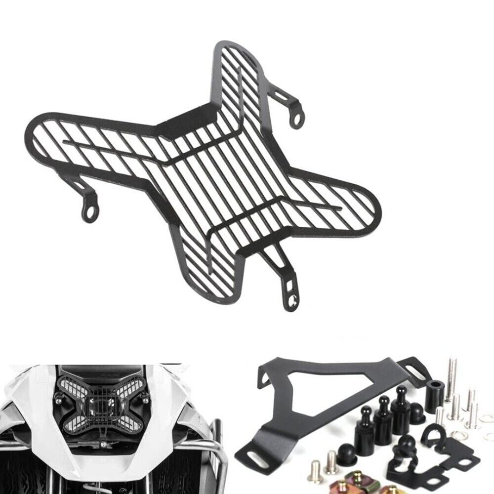 Motorcycle Headlight Guard Protector Grille Cover Headlamp Protection ...