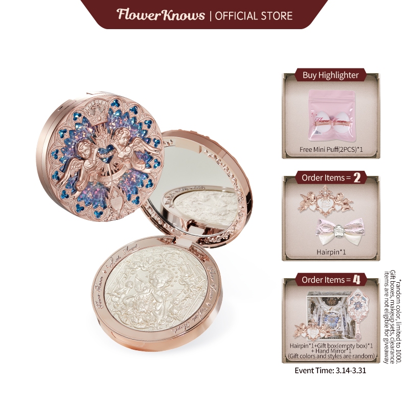 Flower Knows Little Angel Collection Relief Highlight Face Powder
