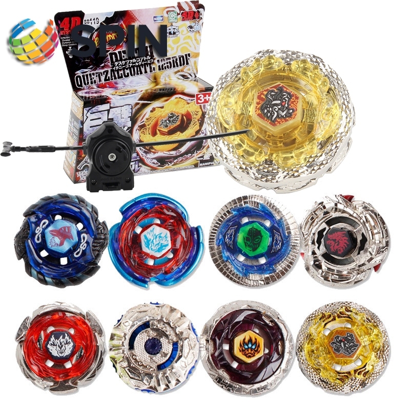 Beyblade BB122 BB128 BB105 Metal Fusion Beyblade Galaxy Fury 4D System ...