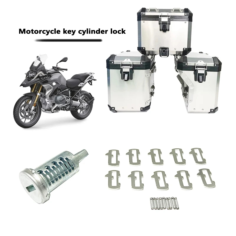 1PC Motorcycle Key Cylinder Lock Cylinder Core Plug Trunk Saddlebag Top ...