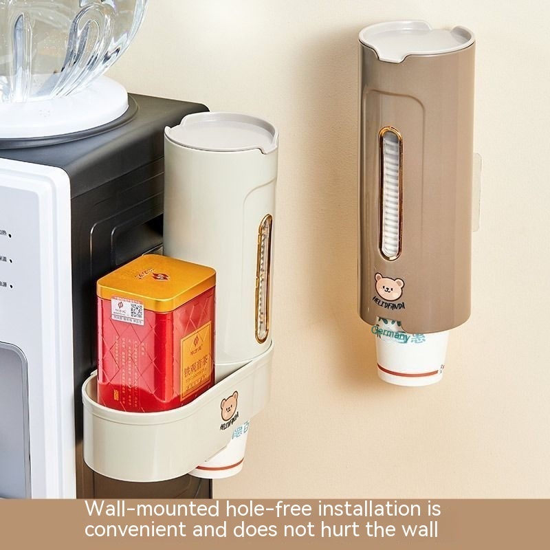 Disposable cup holder automatic cup holder automatic water dispenser