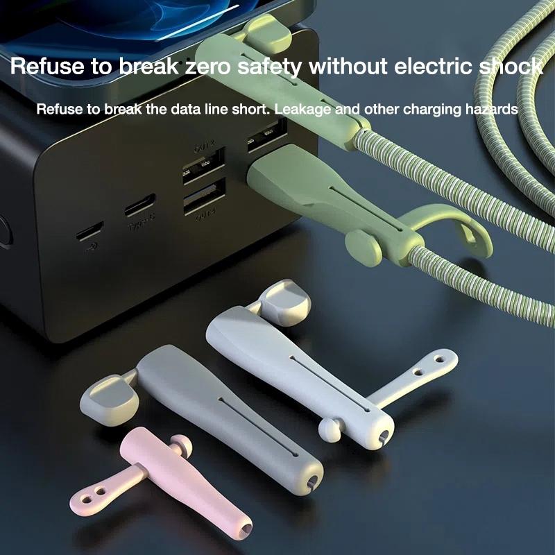 Hot Cable Protector Cord Set for Android and iPh-18/20w Type C/USB ...