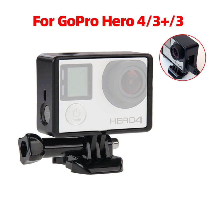 on sale】Protective Frame For Gopro Hero Silver Black Gopro