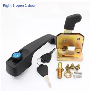 Universal Forklift Tractor Heavy Equipment Metal Lock Door with Handle ...