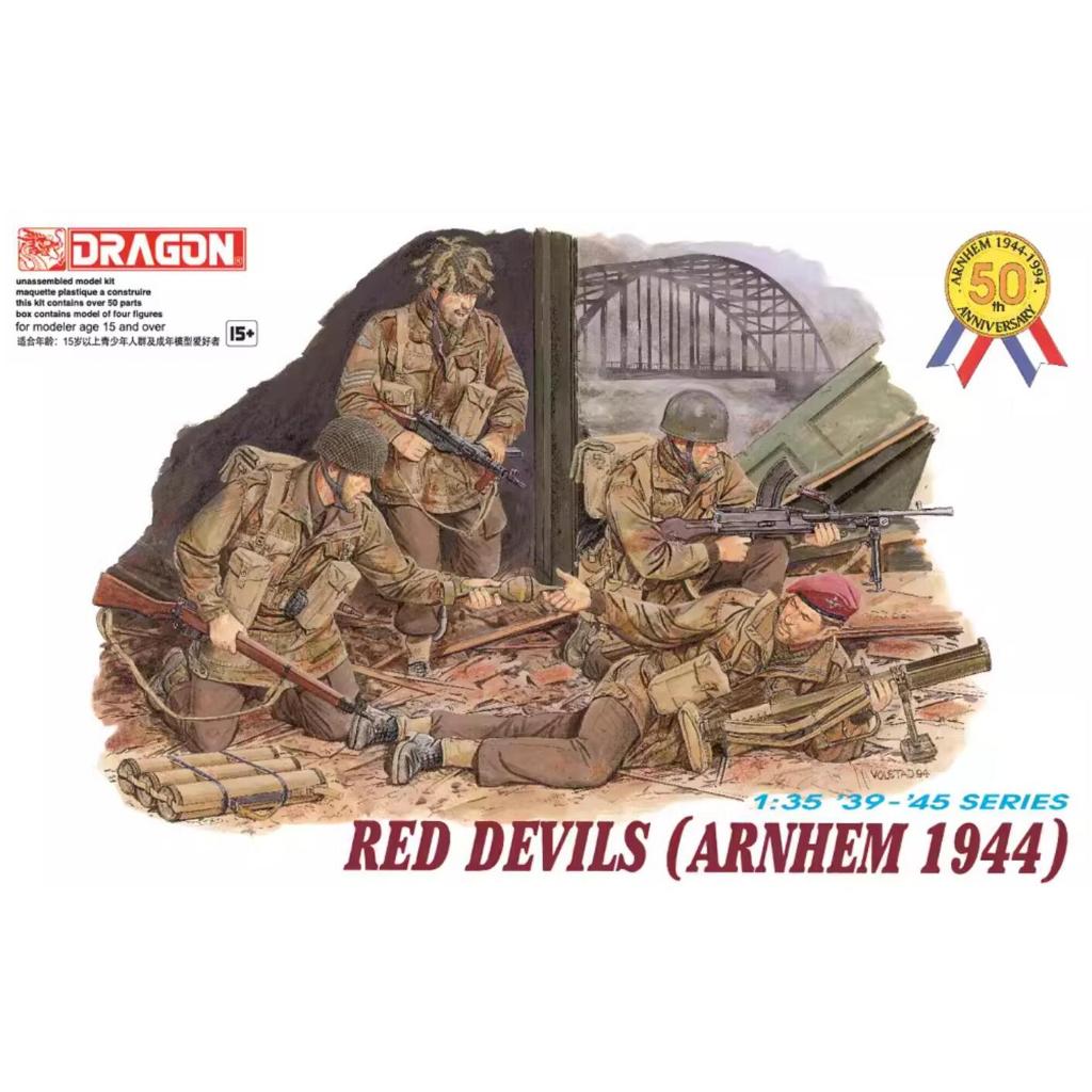 Dragon 6023 1/35 scale WWII British Red Devils (Arnhem 1944) (4 Figures ...