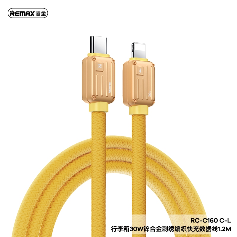 Remax Rc C Bagcase Series W Zinc Alloy Braided Fast Charging Data Cable Shopee Malaysia