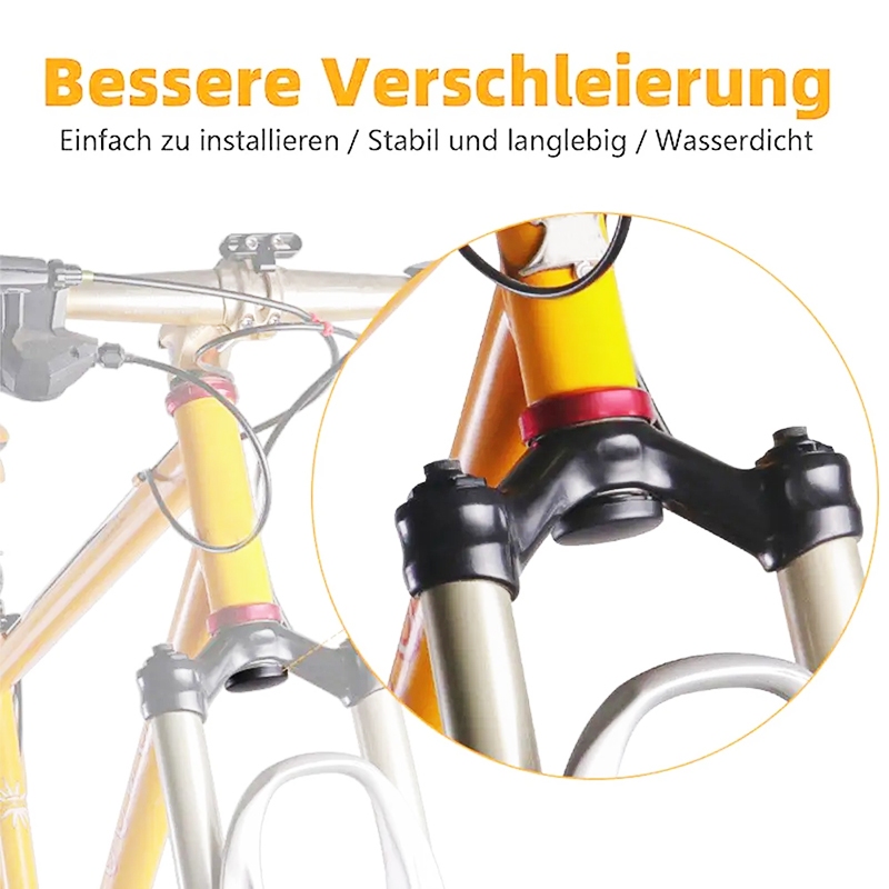 AGEKUSLBicycle Front Fork Down Tube Bracket for AirTag AntiTheft Bike